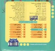 میوه ها - بخون و بچین کوچولو 03 (شش پازل چهار تکه) (فارسی - انگلیسی)
