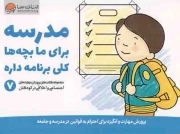 مدرسه برای ما بچه ها کلی برنامه داره - مجموعه کتاب های پرورش مهارت های اجتماعی و اخلاقی در کودکان 07 (پرورش مهارت و انگیزه برای احترام به قوانین در مدرسه و جامعه)